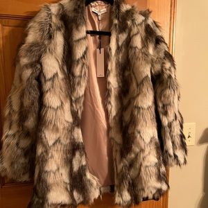 Heartloom rex rabbit fur jacket